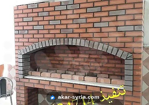 مطعم للبيع السعر عالبازار .فرن حجري وشوي فحم كبير ومعدات  - صورة 2